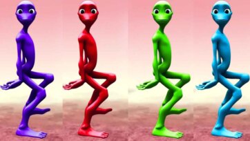 Rainbow Dance Alien - A Fun Color Adventure for Kids