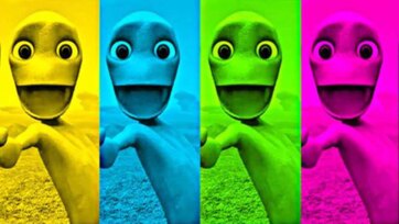 Dancing Alien Colors - A Funny Rainbow Adventure for Kids