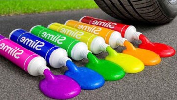 Colorful Paint Adventure for Kids - Learn Colors with Fun Paint Tubes